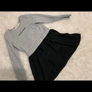 Cute H&M sweatshirt dress!